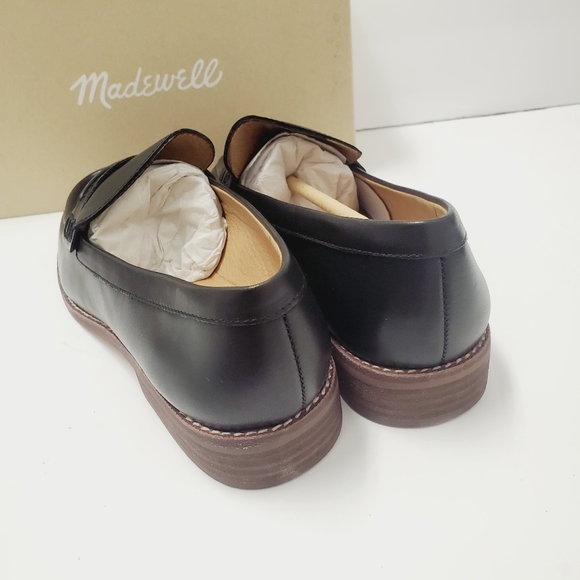 Madewell The Elinor Loafer Black Shoes - Picture 6 of 11